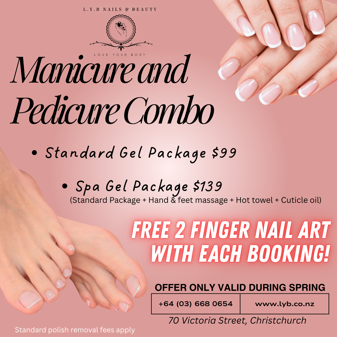 2025 Spring Manicure & Pedicure Package
